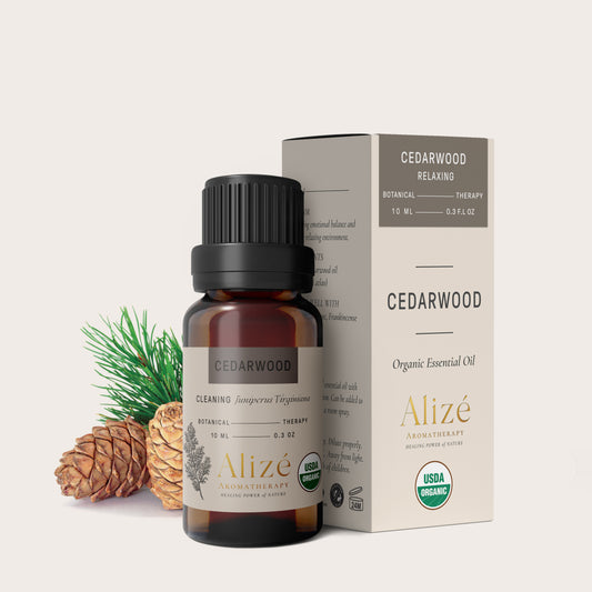 Alize Living Organic Cedarwood Essential Oil - 10ml