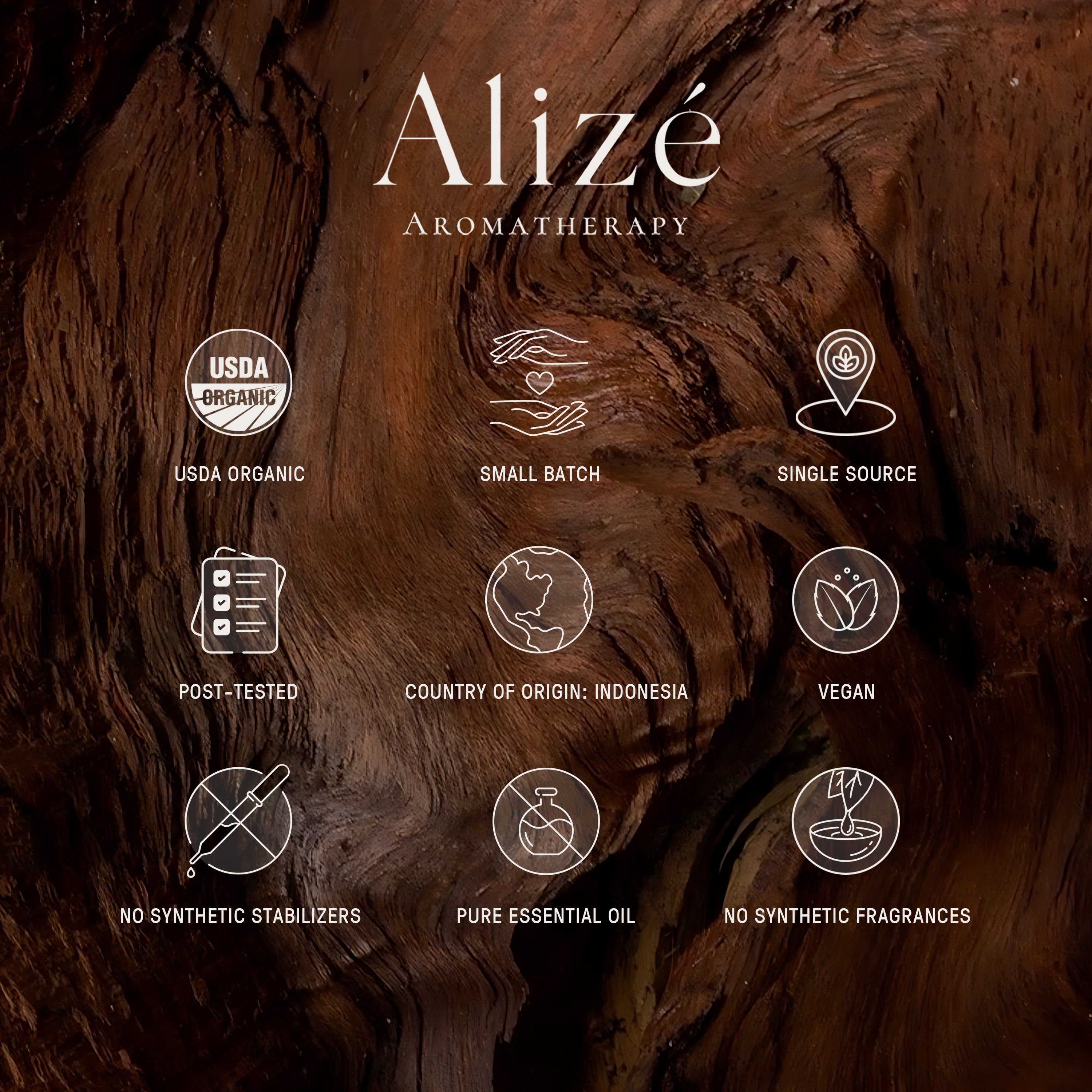 Alize Living Organic Patchouli Essential Oil - 10ml