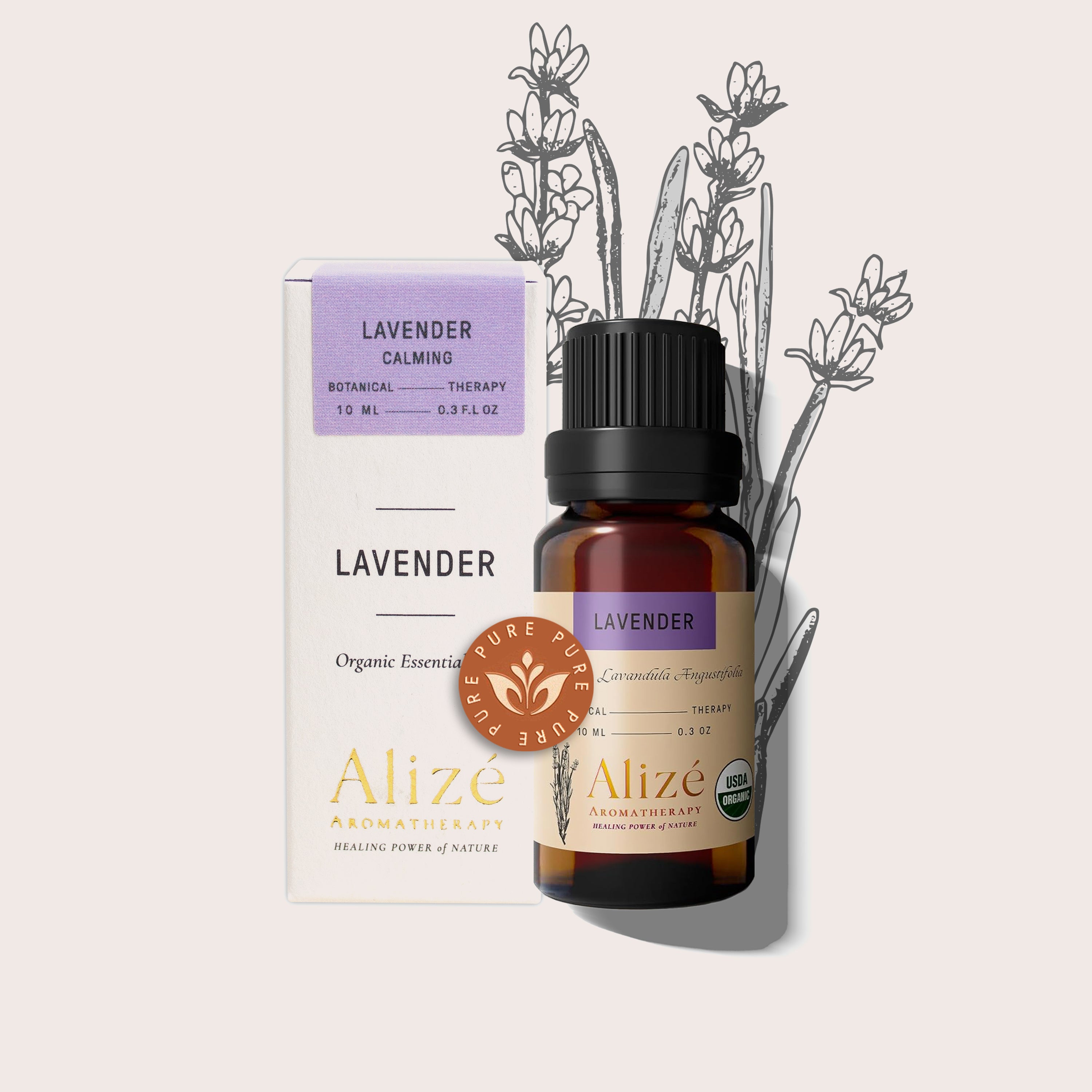 Organic Lavender Essential Oil - 10ml
