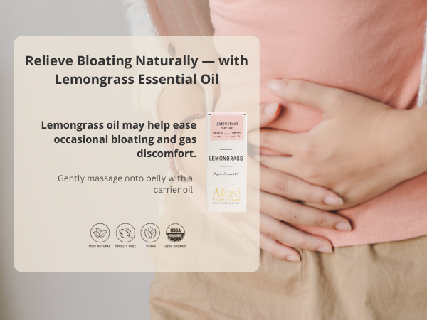 Organic Lemongrass Essential Oil - 10ml