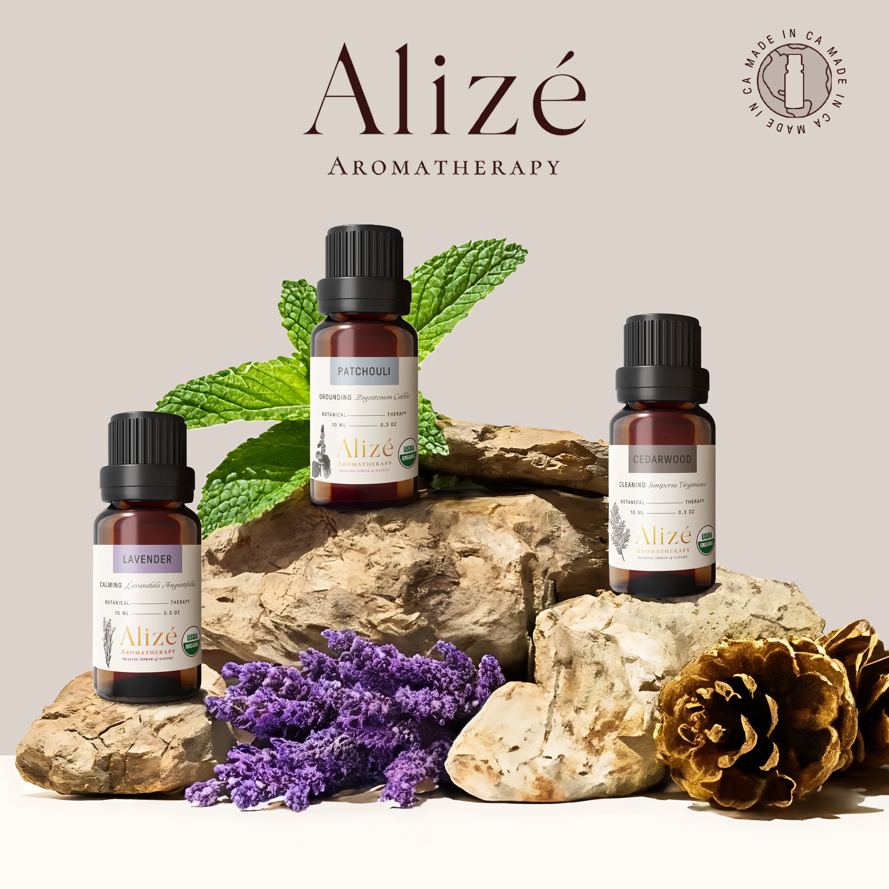 Alize Living Organic Patchouli Essential Oil - 10ml