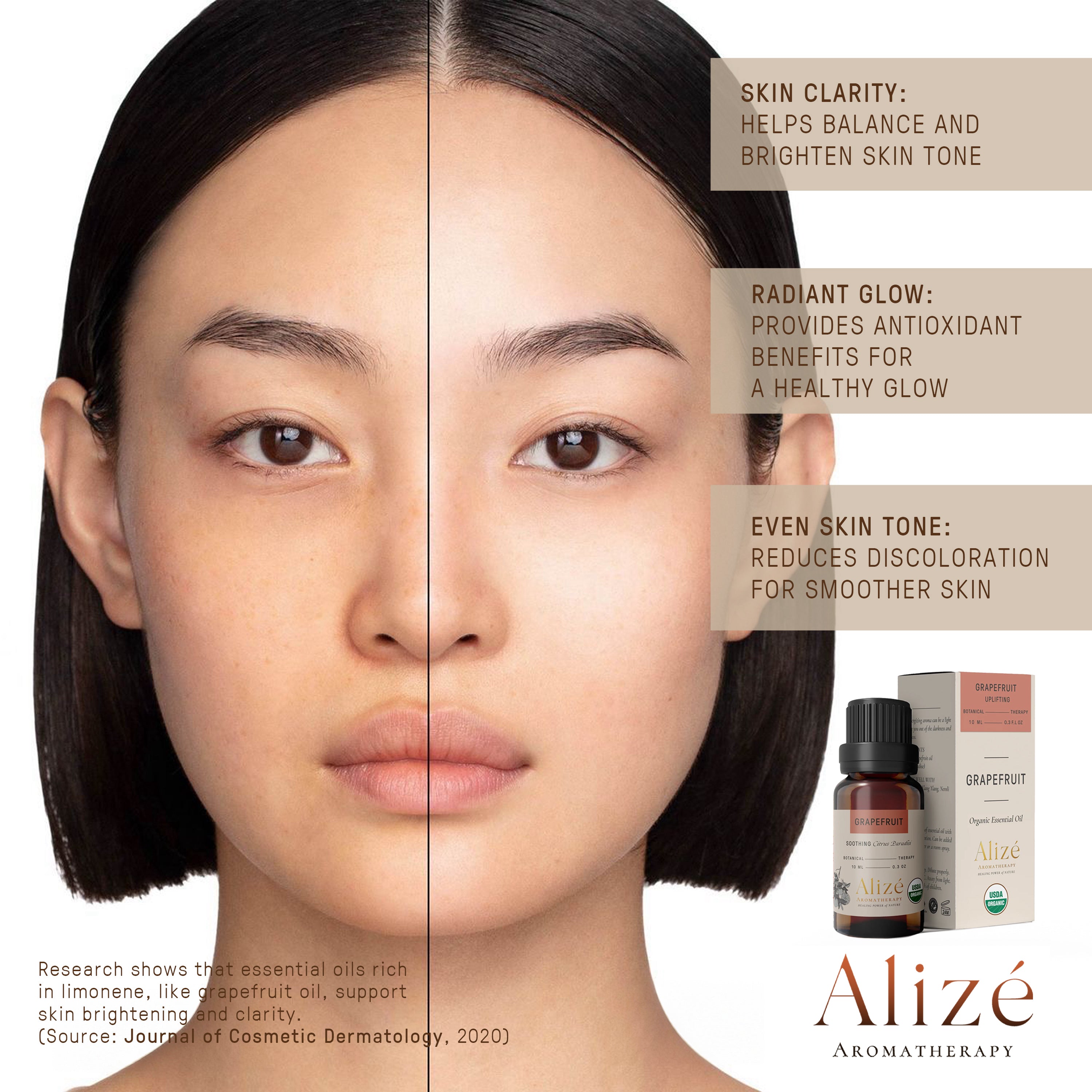 Alize Living Organic Grapefruit Essential Oil - 10ml