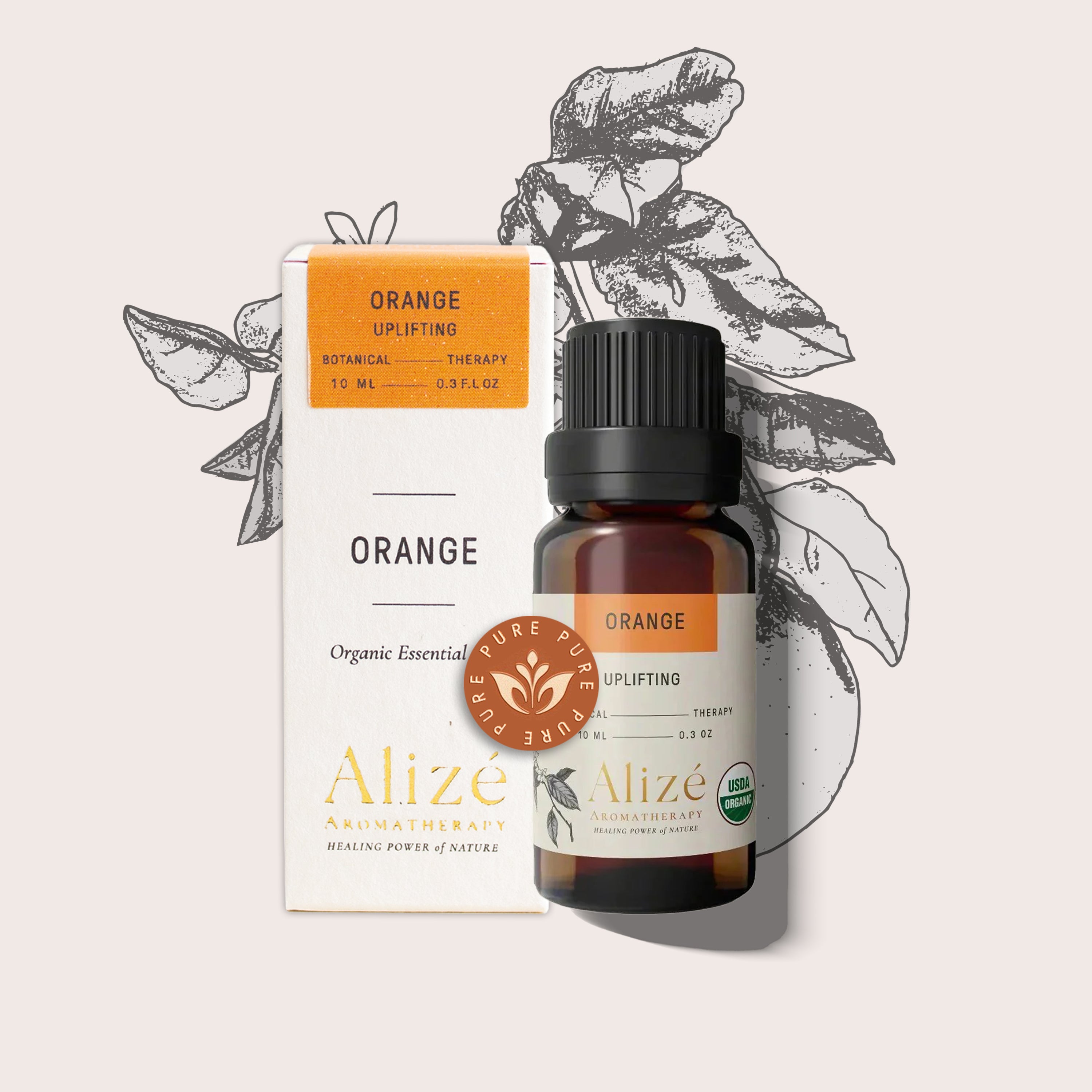Organic Orange Essential Oil - 10ml