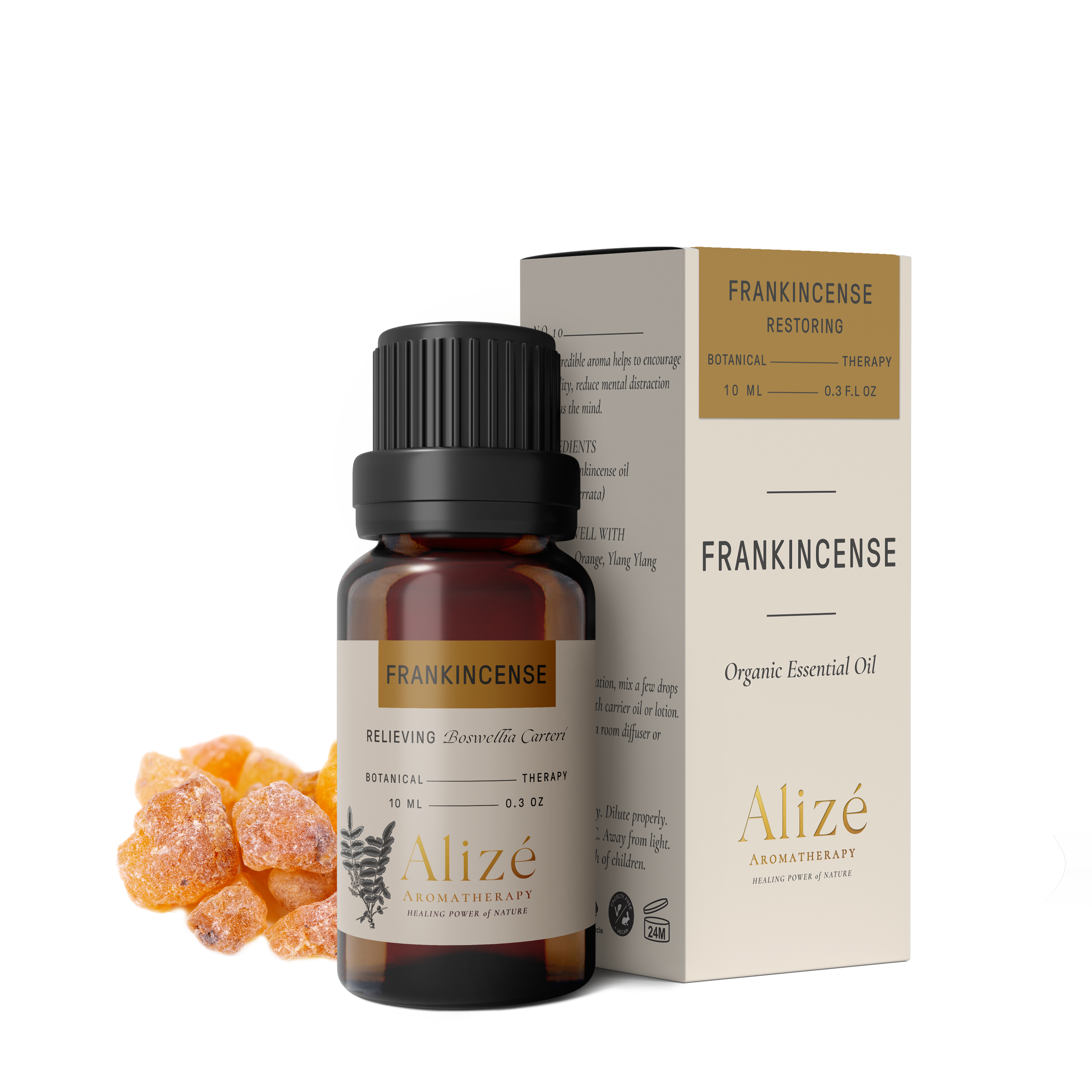 Frankincense Essential Oil - 100% Pure - 10ml Natural Aromatherapy Oil for Skin & Relaxation