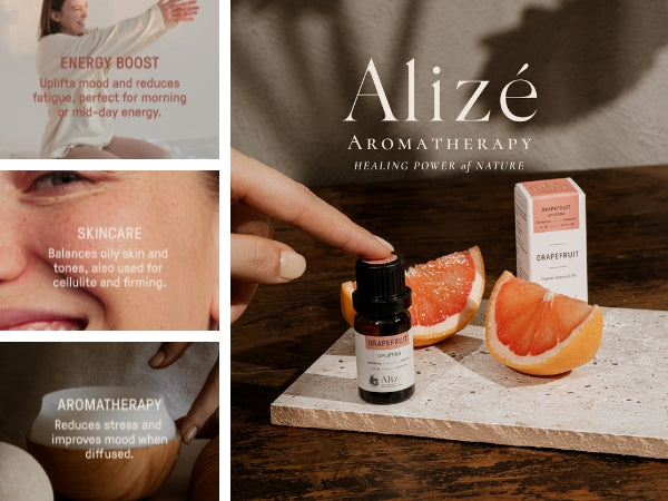 Alize Living Organic Grapefruit Essential Oil - 10ml