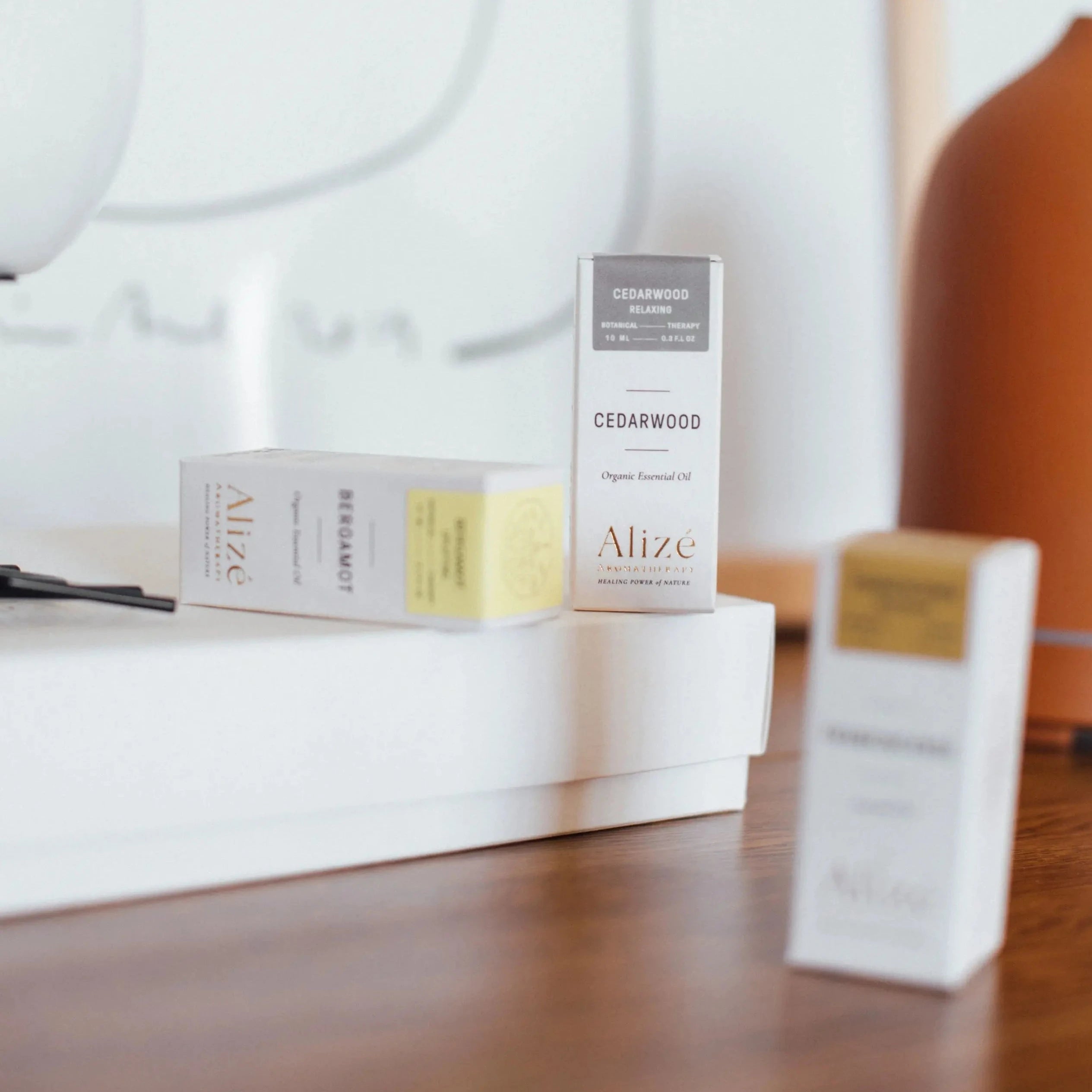 Alize Living Organic Aries Oils Set: Peppermint & Cedarwood